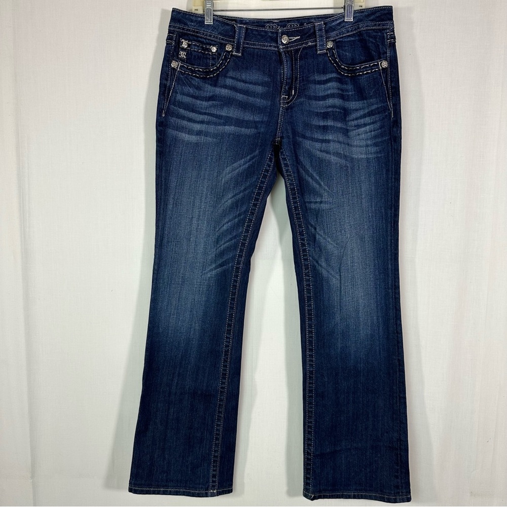 Miss Me Boot Cut Blue Jeans